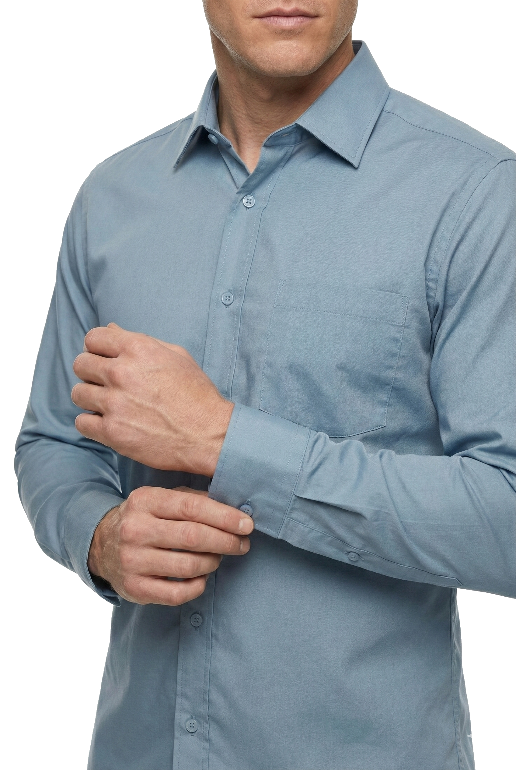 The Satin Cotton Shirt