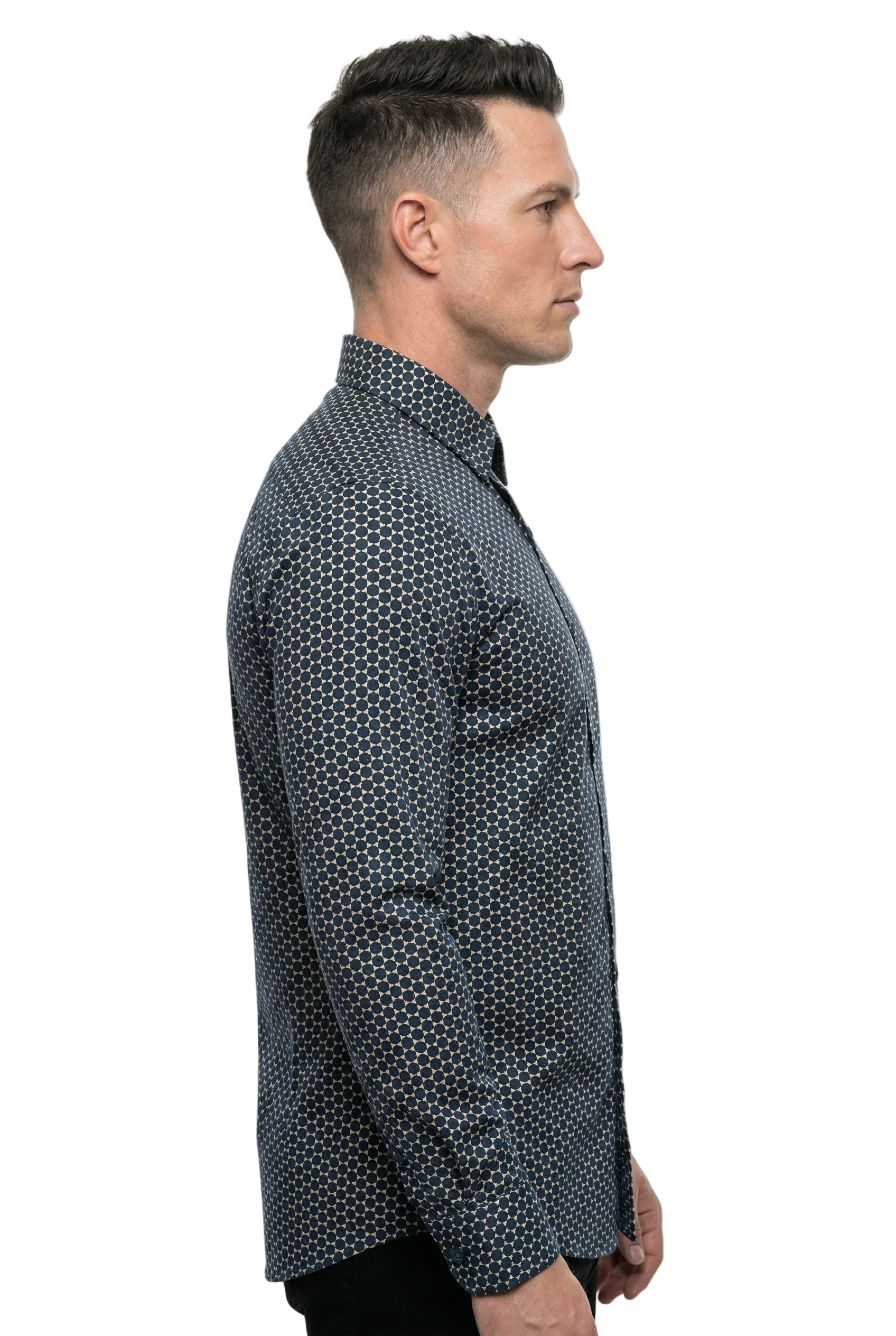 The Geometric Print Shirt