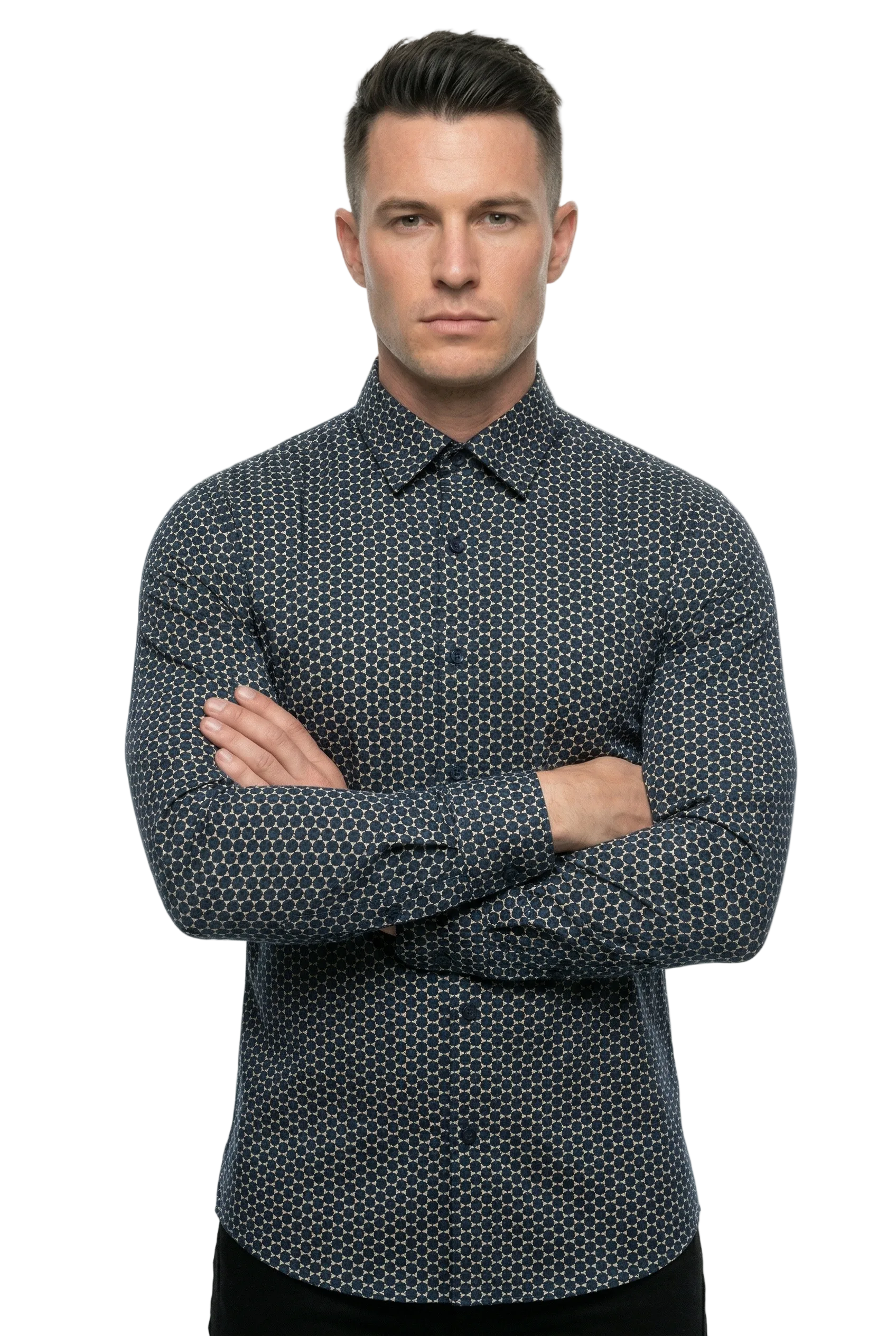 The Geometric Print Shirt