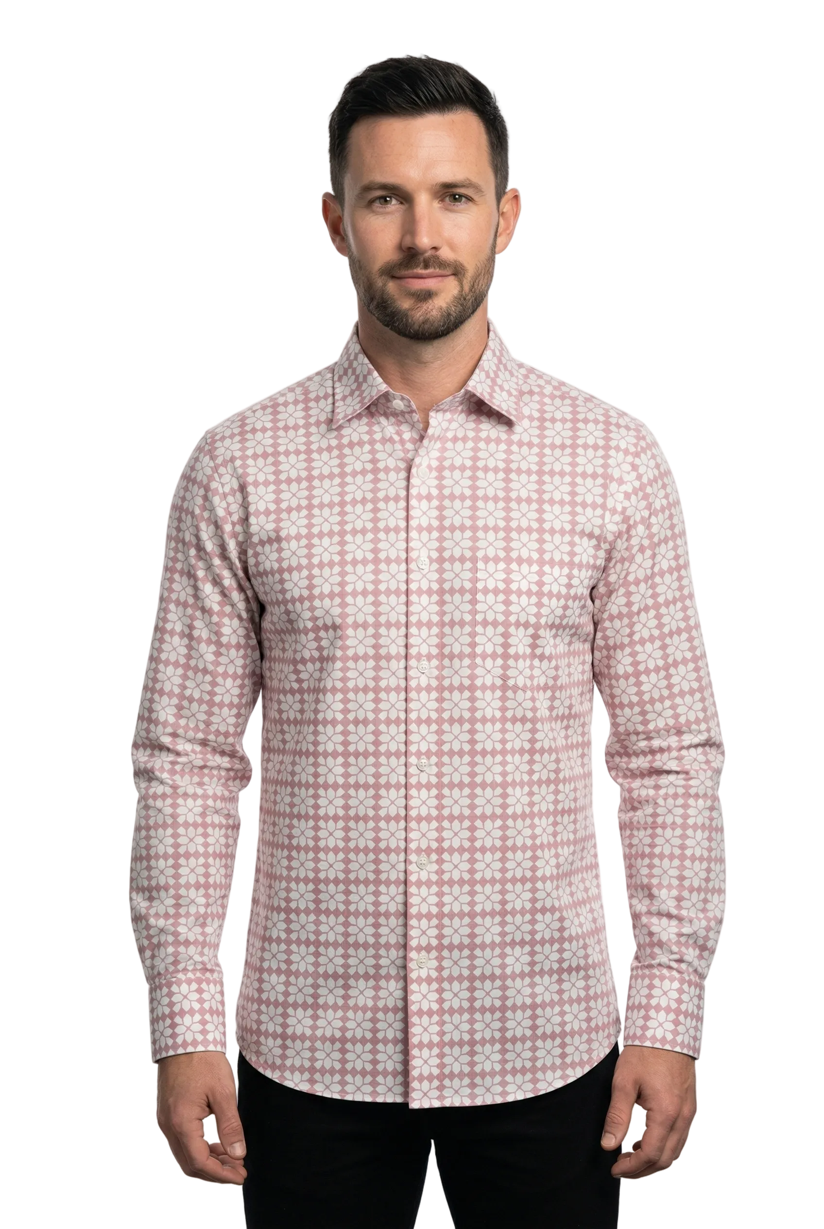 The Geometric Motif Shirt