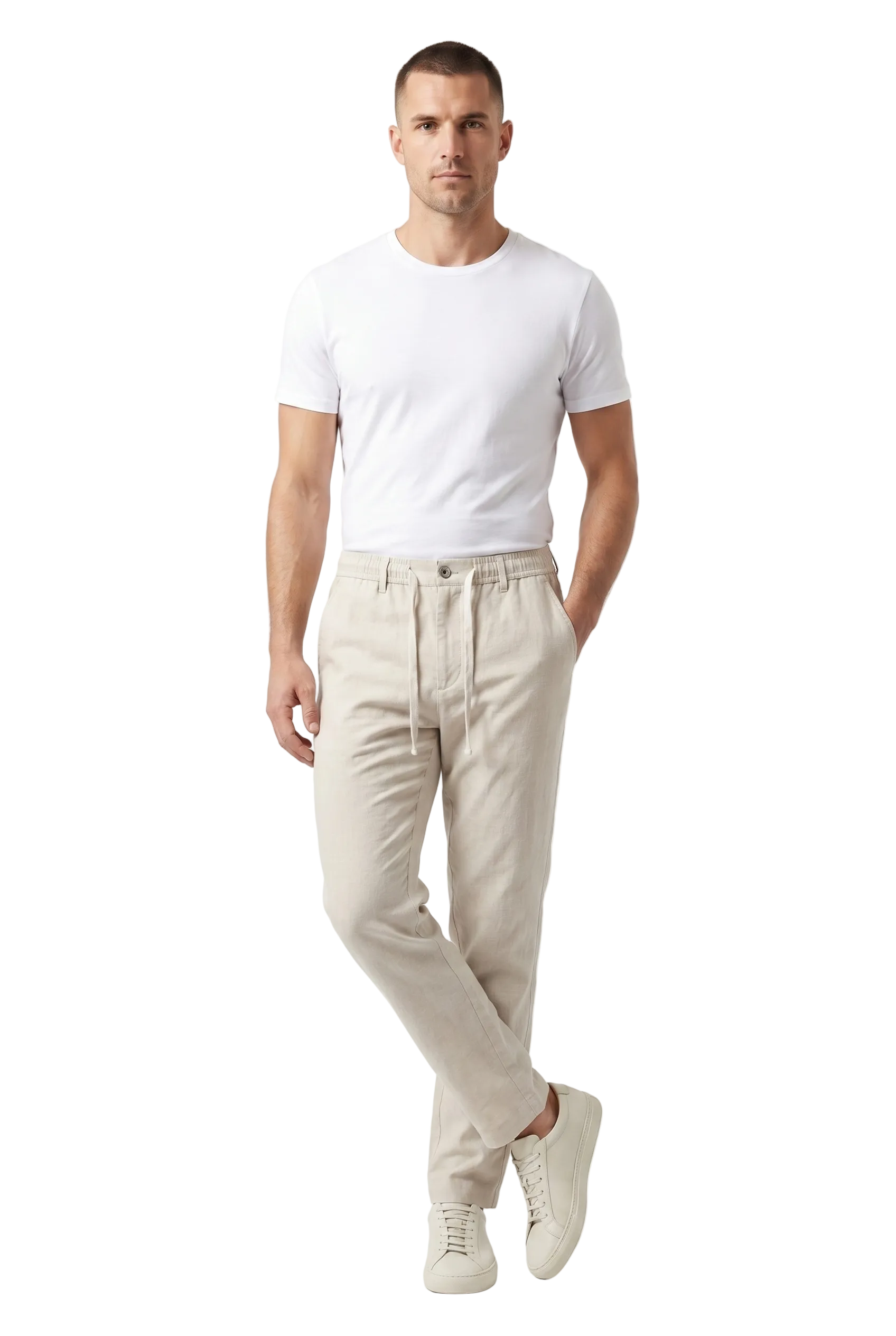 The Lyocell Tapered Trouser