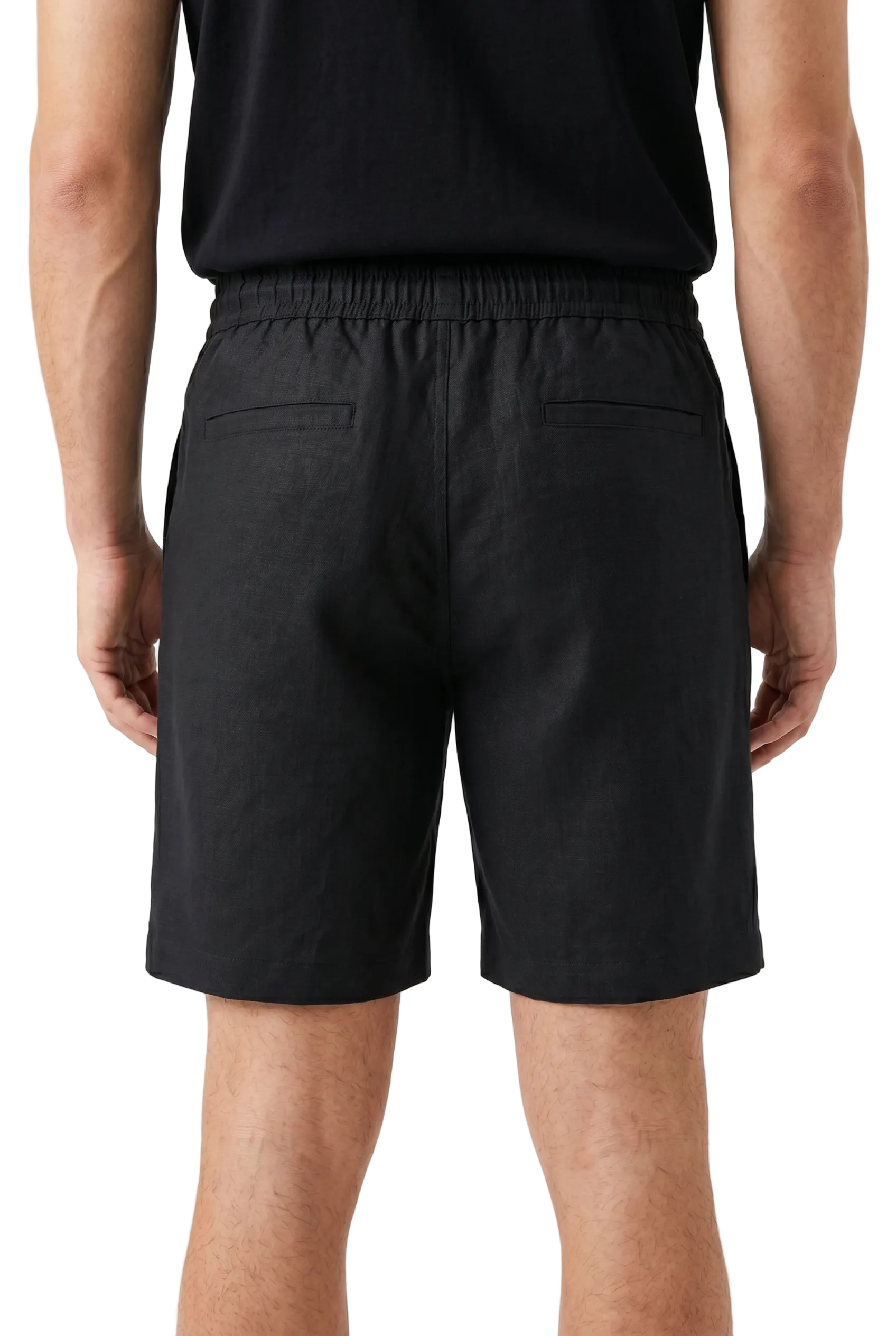 Drawstring Linen Short