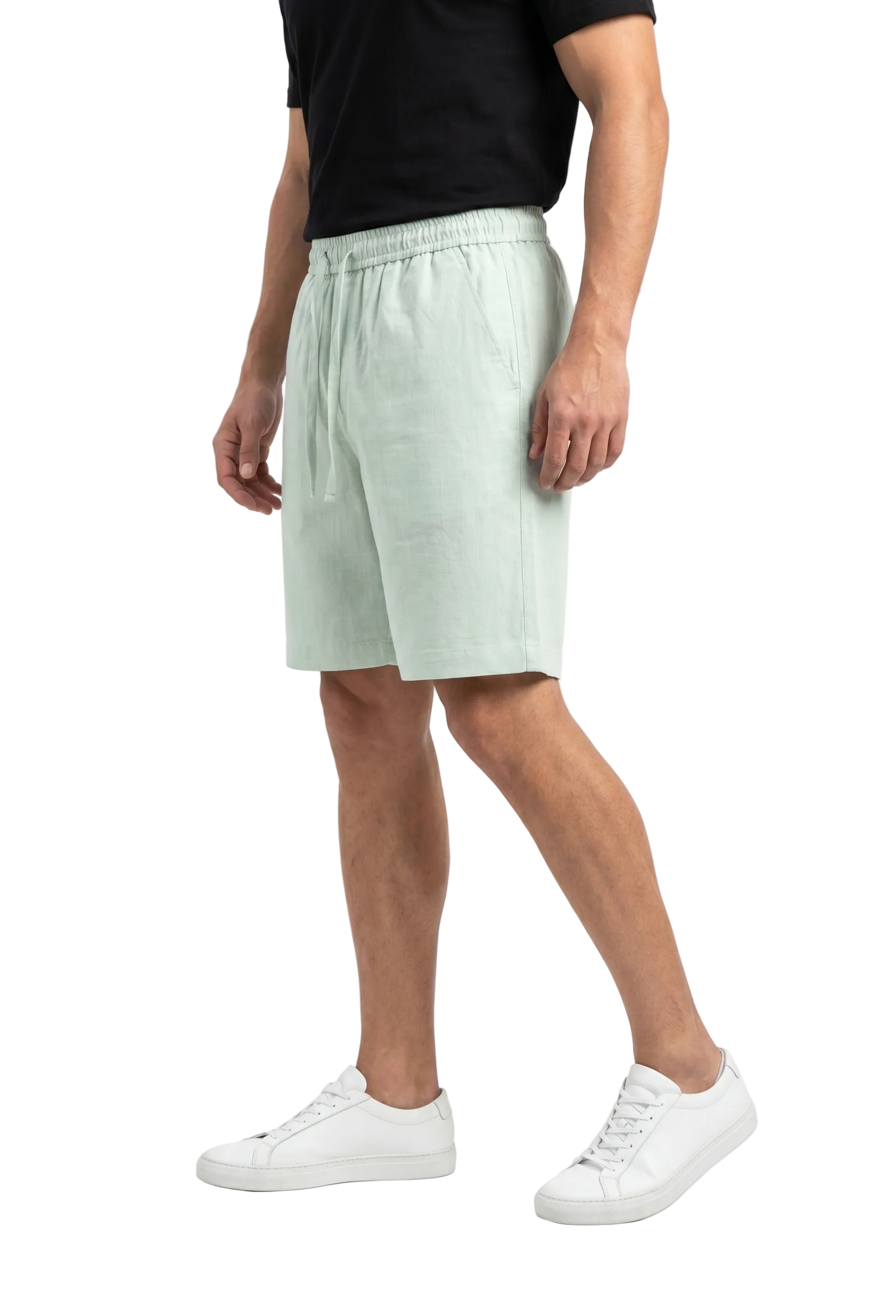 Blue Cheese Linen Blend Short