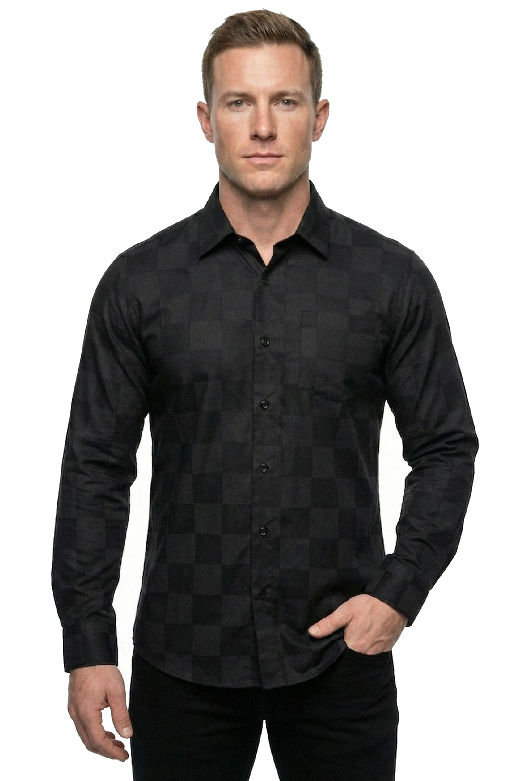 The Obsidian Check Shirt